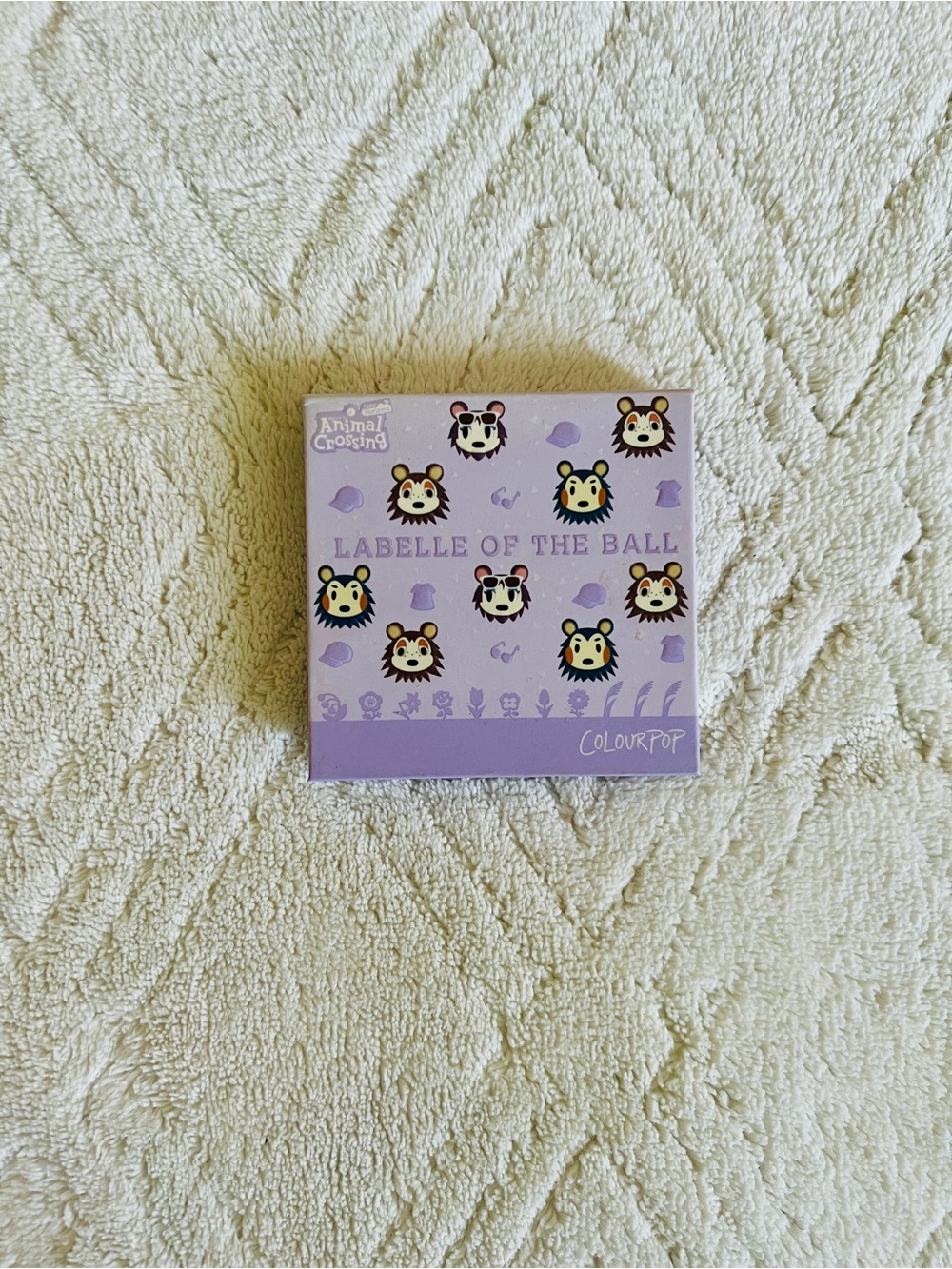 ColourPop Lavender Animal Crossing Eyeshadow Palette